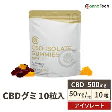CBDアイソレート グミ 10粒 CBD500mg配合（CBD50mg/粒） – Mēs